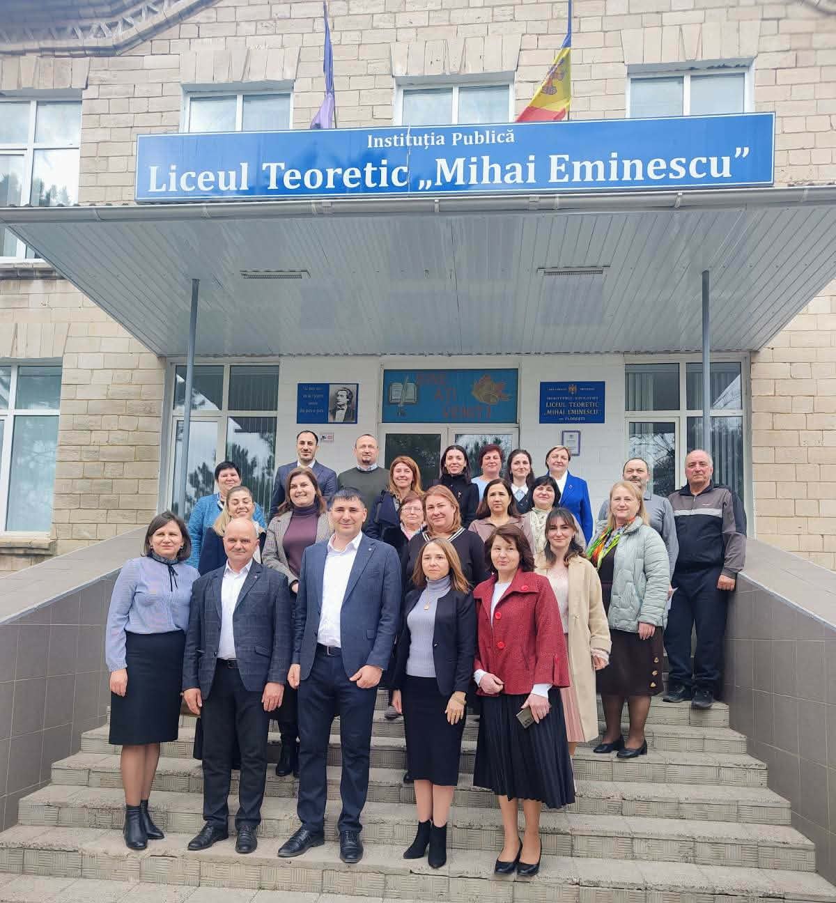 Liceul „Mihai Eminescu” din orașul Florești va fi renovat după conceptul de școală model